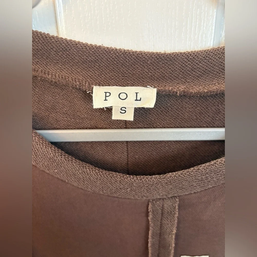 POL endless love fringe Sweatshirt size Small - Picture 4 of 5